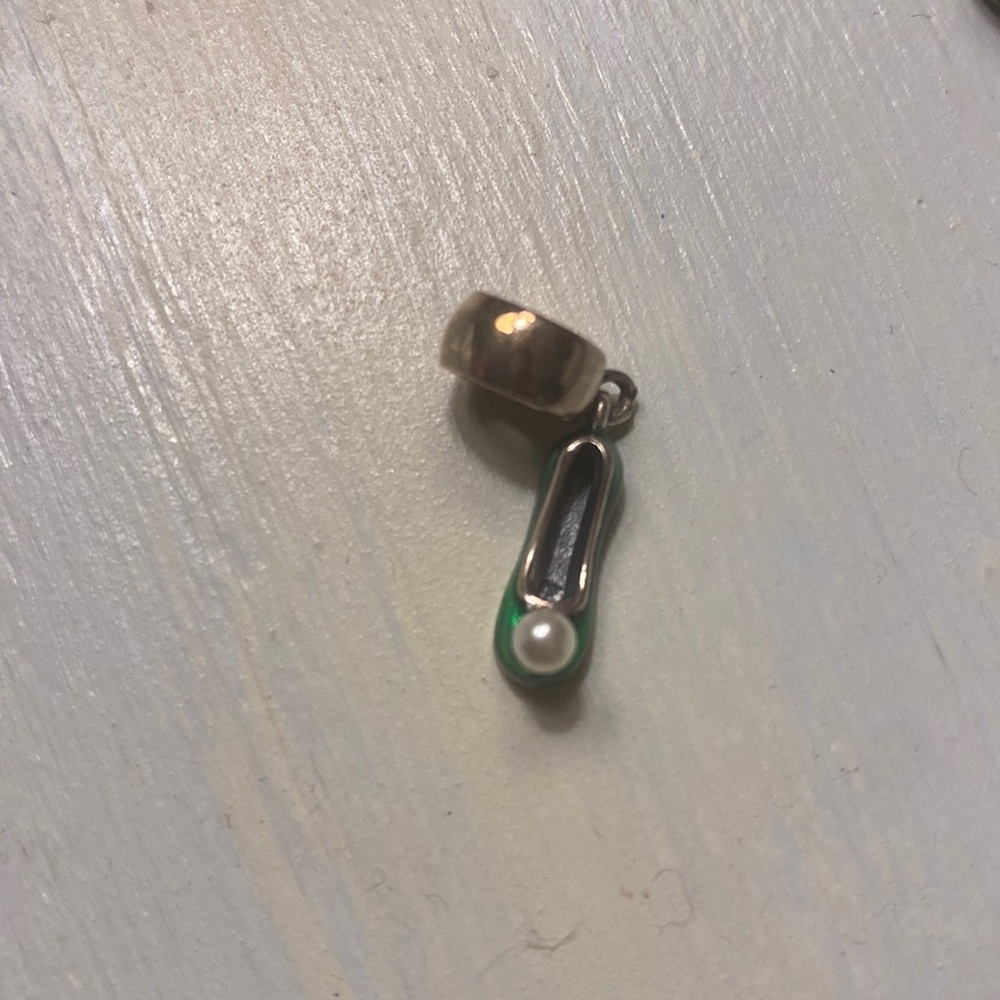 Disney Tinker Bell slipper Pandora bead